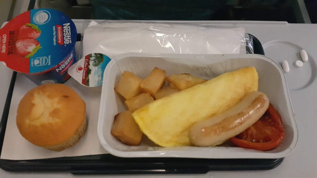 Finnair breakfast