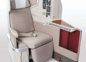 Cathay Dragon First Class Arrives