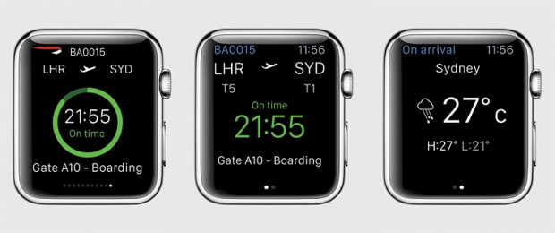 BA Launches App for Apple Watch