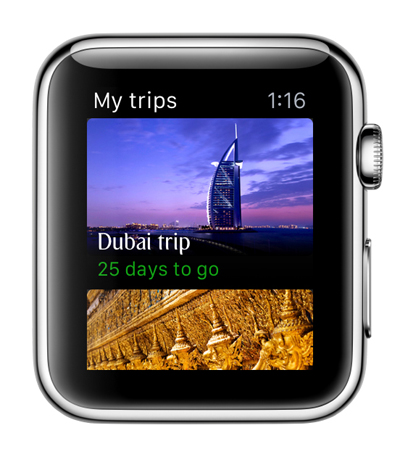 Emirates Launch Apple Watch App