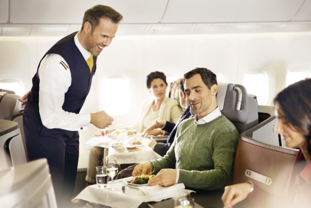 Lufthansa Brings Restaurant Service to the Skies