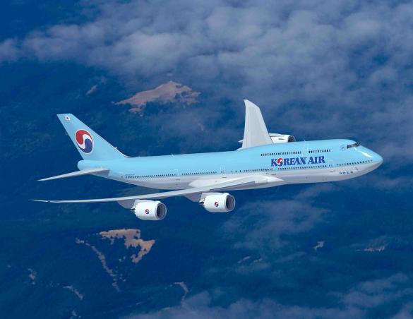 Korean Receives First Boeing 747-8