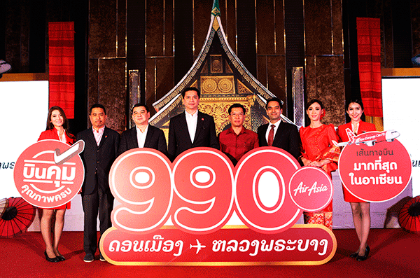 Thai AirAsia Launches Flights to Laos