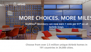 Delta Air Lines Partners Airbnb
