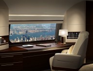 Boeing Business Jets Introduces Skyview Panoramic Window