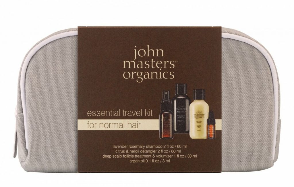 A series of new travel-friendly kits by John Masters Organics will ensure business travellers arrive at their destination ready to rock and roll. 