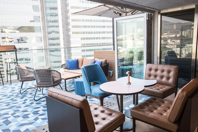 Ideally suited for casual meetings and events, Above by Komune, a dynamic new rooftop bar and terrace, has opened at Hong Kong's Ovolo Southside.