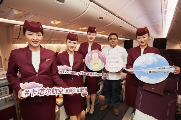 Qatar Airways Launches Quisine on China Routes