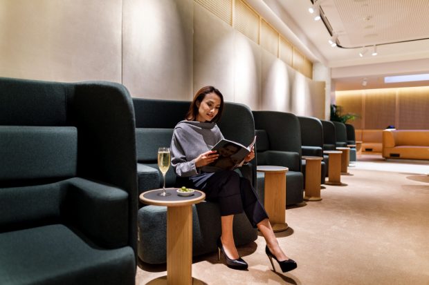 Qantas Opens New Changi Lounge