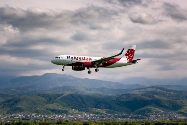 FlyArystan Launches First International Service