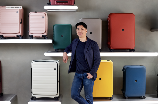 An Chieh Chiang, managing director of luggage brand Lojel discussing traditional values, the changing needs of business travellers, and the rise of sustainability. 