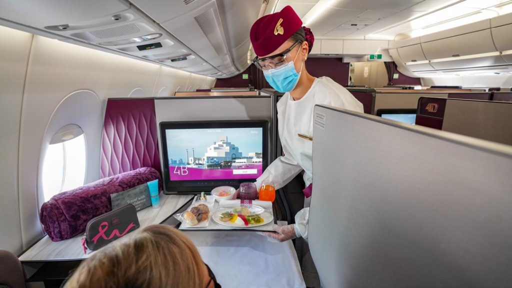 Qatar Airways has introduced its first fully vegan range of gourmet dishes its business class a la carte menus.
