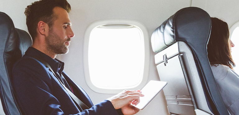 Onboard mobile connectivity is now the most relevant form of IFC for airlines and passengers, says SITA's Philippe Combe.