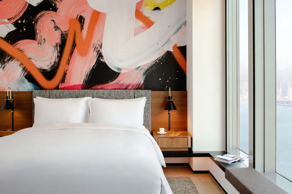 Swire's EAST Hong Kong hotel has unveiled a new look for its guest rooms as part of a renovation that will be completed in Q2 2021. 
