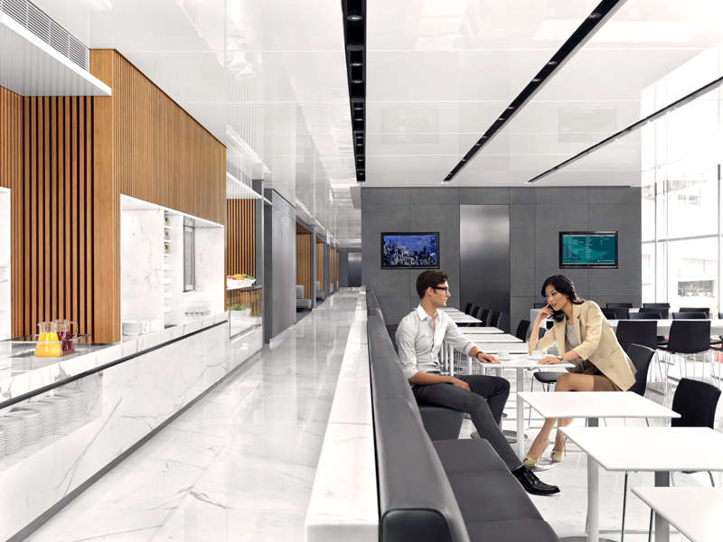 Cathay Pacific opens The Cabin, a new pre-flight business and first class lounge at Hong Kong International Airport that combines the best of practicality and design.
