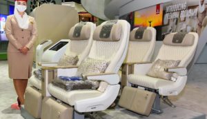 Emirates Unveils Premium Economy Seats at ATM