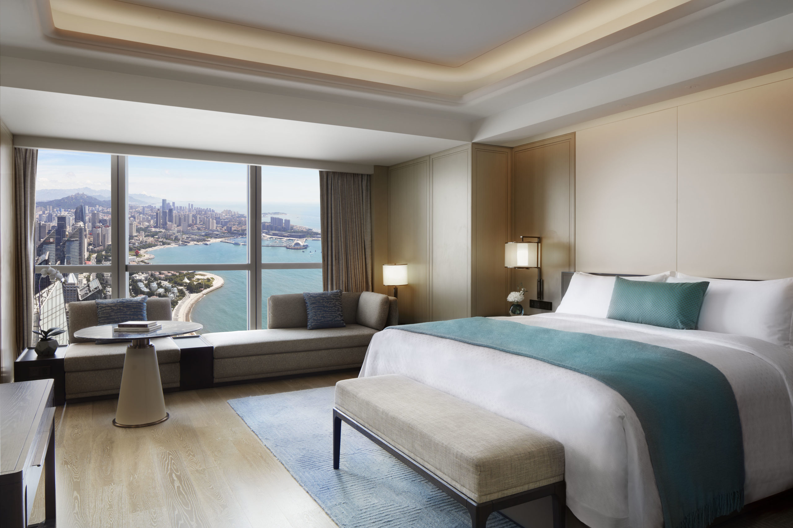 St. Regis Hotels and Resorts has debuted on the Chinese coast with the arrival of the luxurious The St. Regis Qingdao.