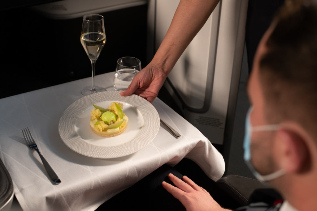 British Airways customers will be welcomed back on board with new Best of British menus next month featuring a traditional British Roast dinner.