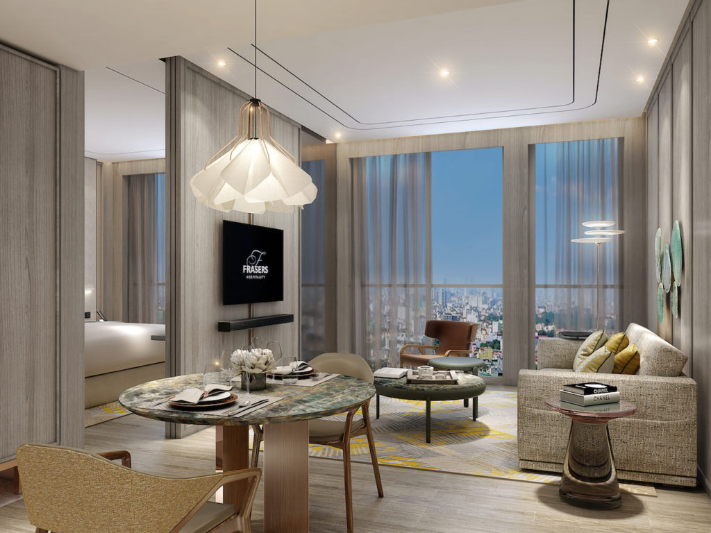 Frasers Hospitality, a member of Frasers Property Group, is set to open the doors of a new tower at Fraser Suites Hanoi, which has been decked out with the luxurious Sky Lounge and Pool.